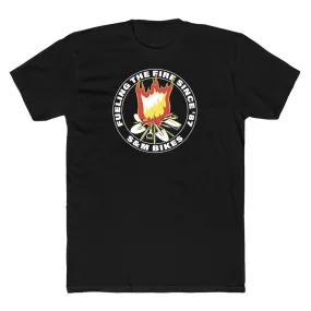 S&M Fuel the Fire T-shirt - Black ReinforcedHems