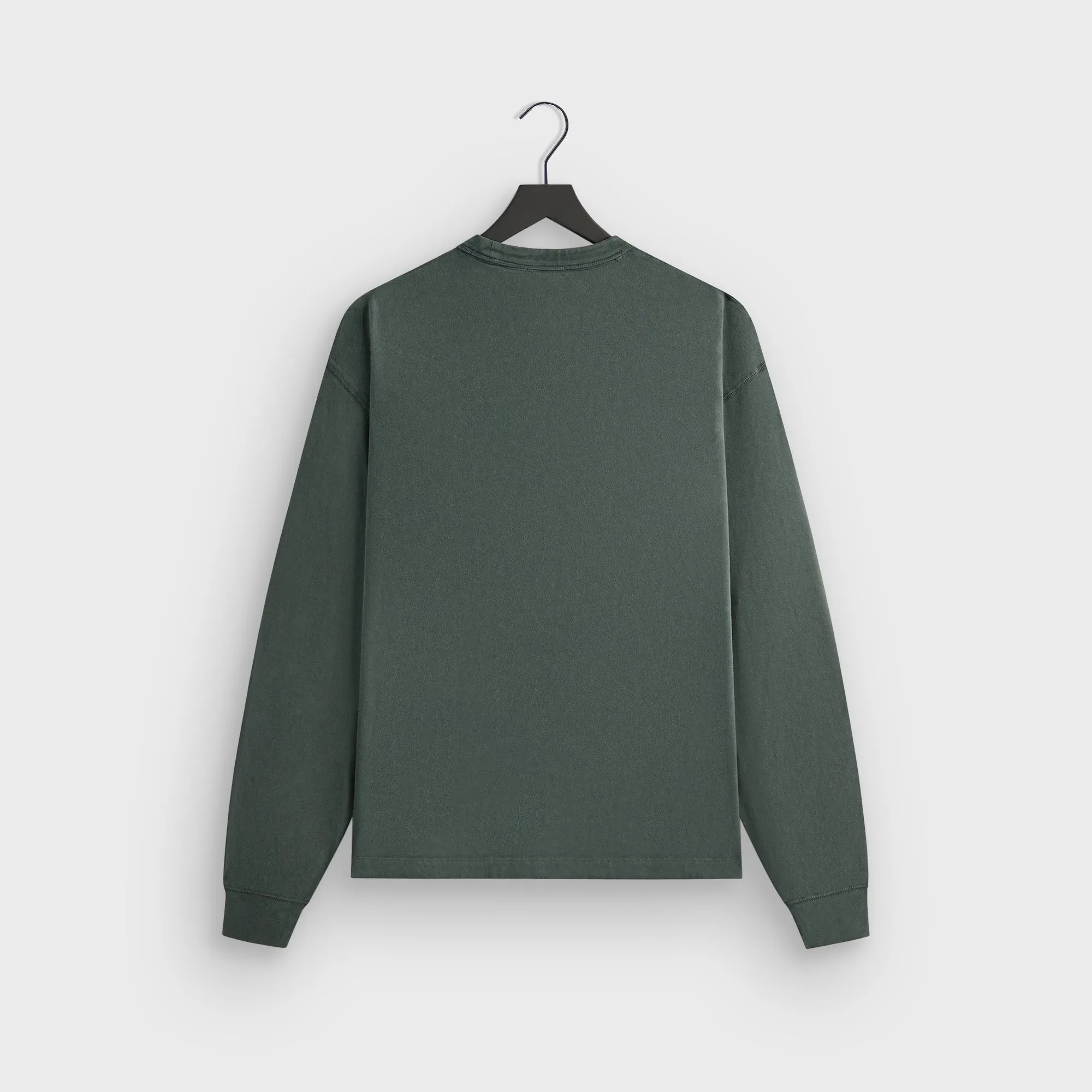 Kith Sueded Jersey Long Sleeve Leonard Pocket Tee - Machine Light Fit Wear