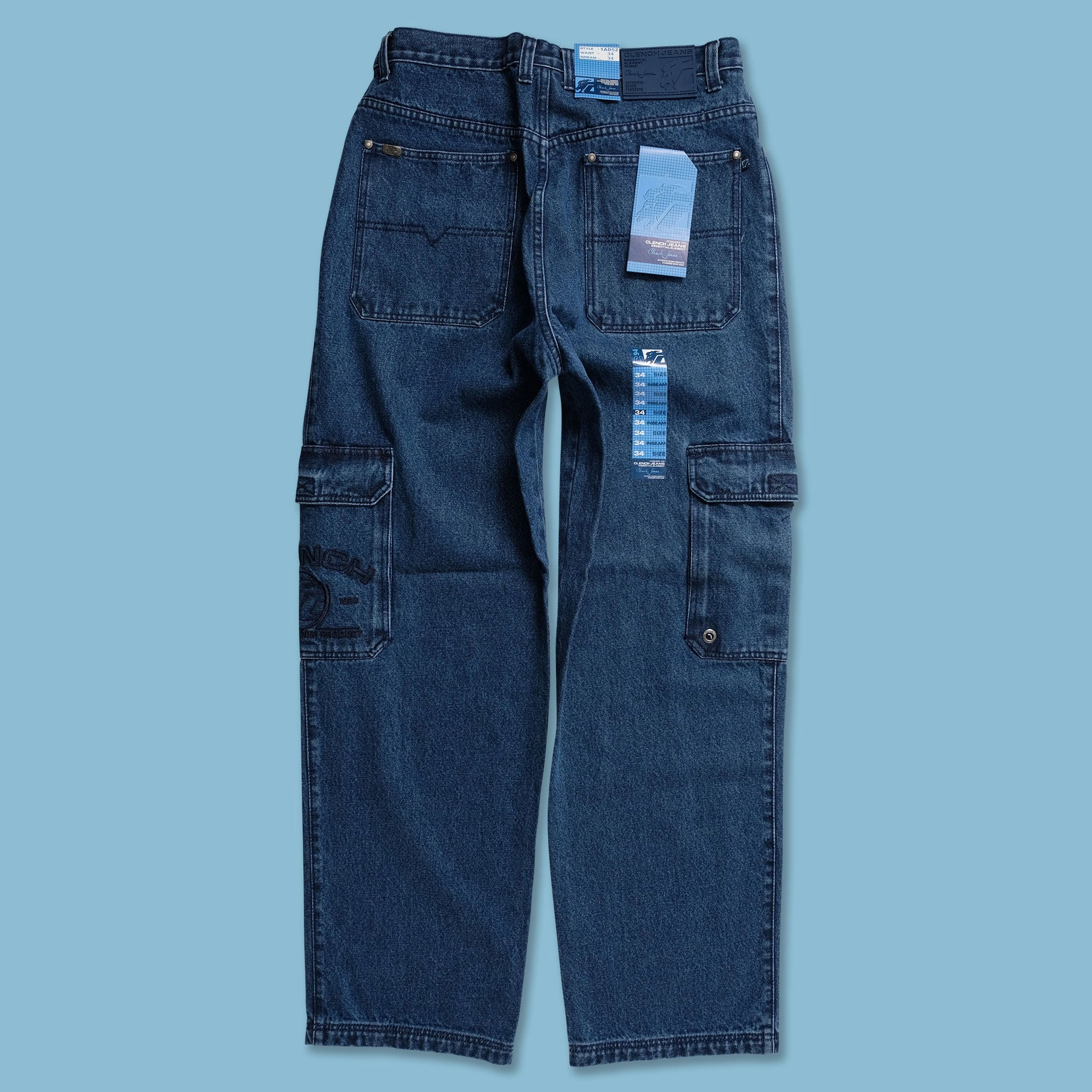 Perfect Fit Casual Fit Y2K Clench Baggy Pants 34x34