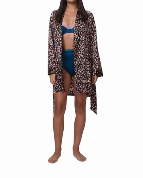 Anya Robe In Pansy Moisture Wicking Technology