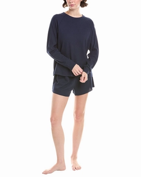 Stretchable Cuffs NonIrritating Seam Construction Honeydew 2pc Road Trip Lounge Set