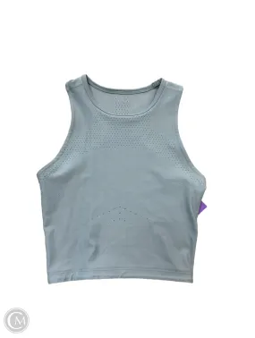 Textured Weave Athletic Tank Top By Lululemon In Blue, Size: 4