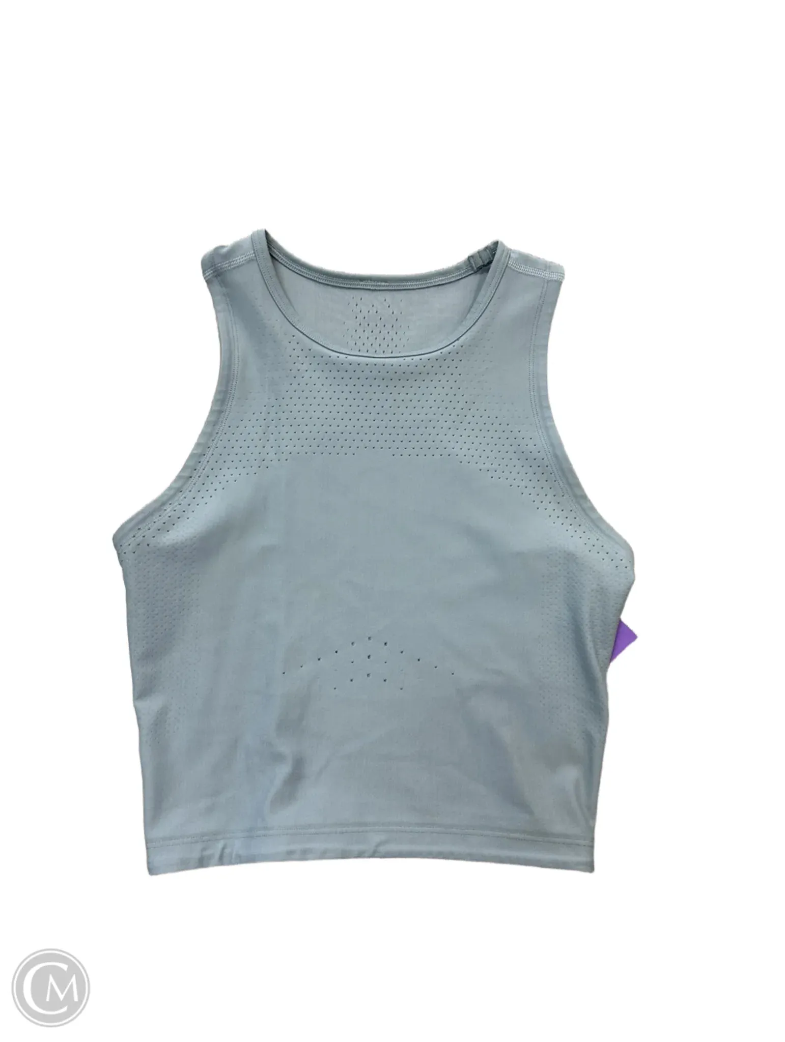 Textured Weave Athletic Tank Top By Lululemon In Blue, Size: 4