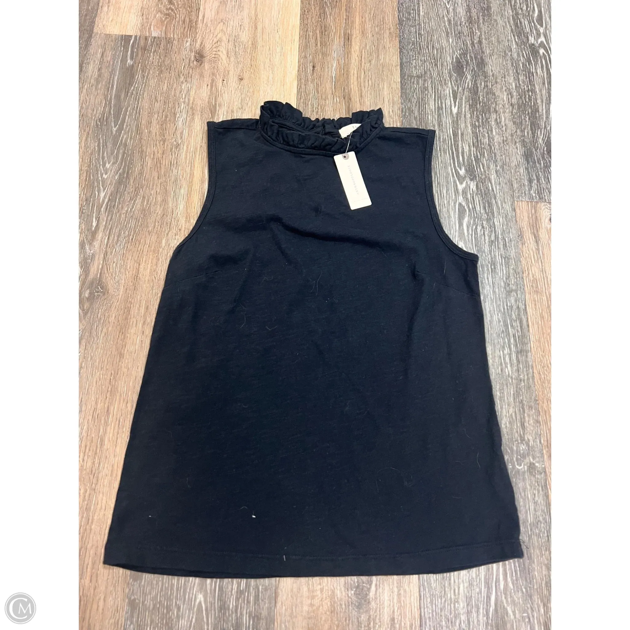 GarmentWashed Texture Tank Top By T.la In Black, Size: Xs