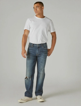 Reinforced Belt Loops Softened Lining Lucky Brand Men's 363 Vintage Straight Jean