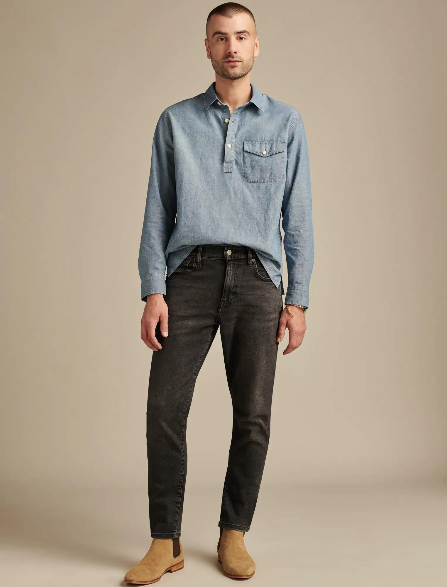 Lucky Brand Men's 412 Athletic Slim Advanced Stretch Jean Common Outfit