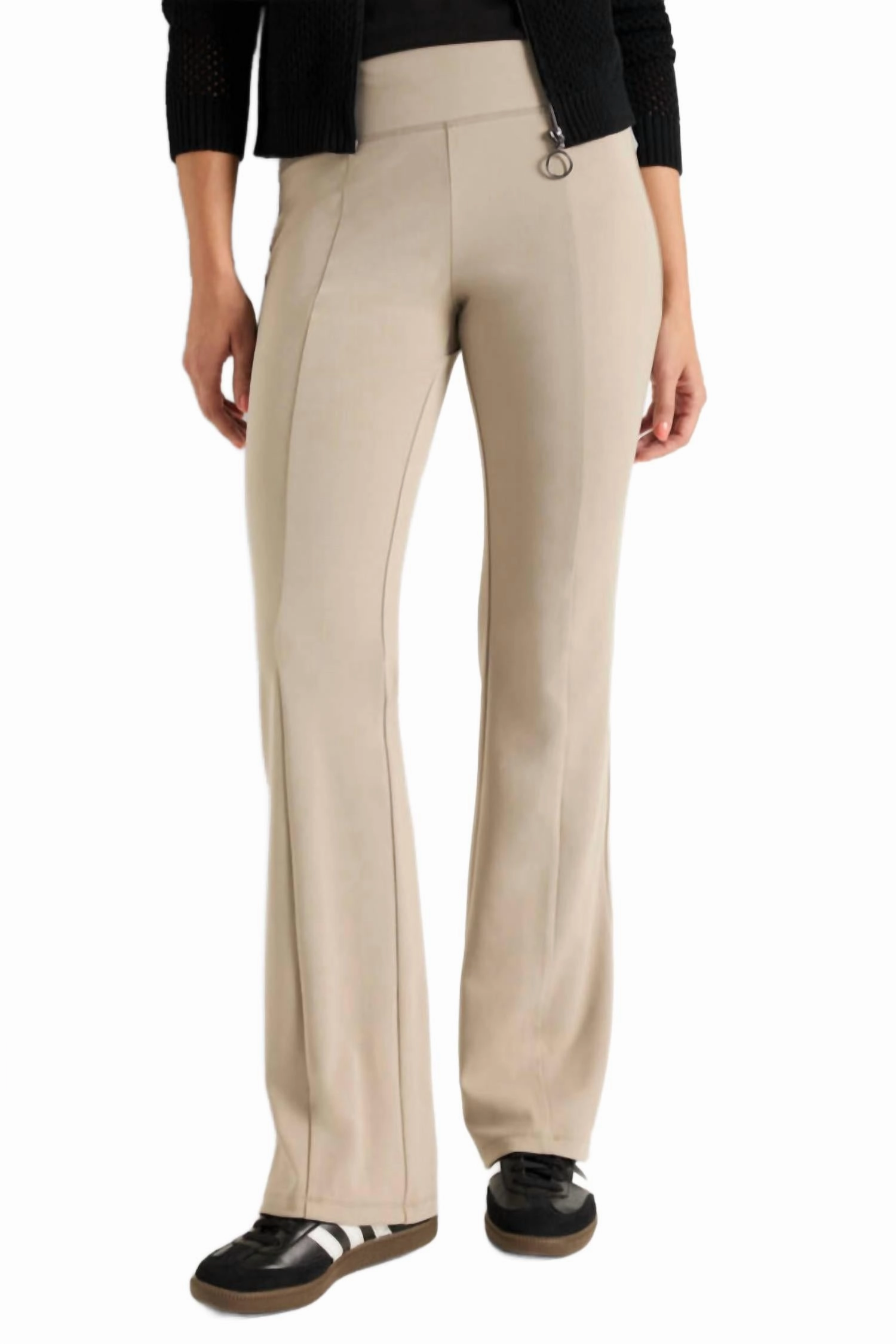 Luxe Stretch Bootcut Pant In Cobblestone Chill Friendly