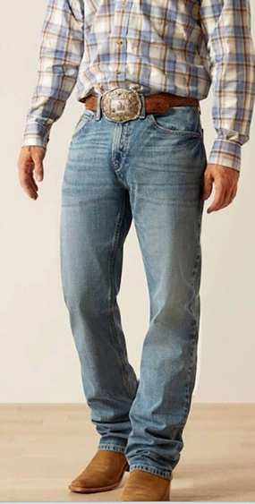 M2 Nolan Pacer Relaxed-Fit Boot-Cut Jean In Light Blue Eco Friendly Dye Process