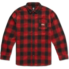 Etnies Independent Flannel Shirt - Red Floral Motif