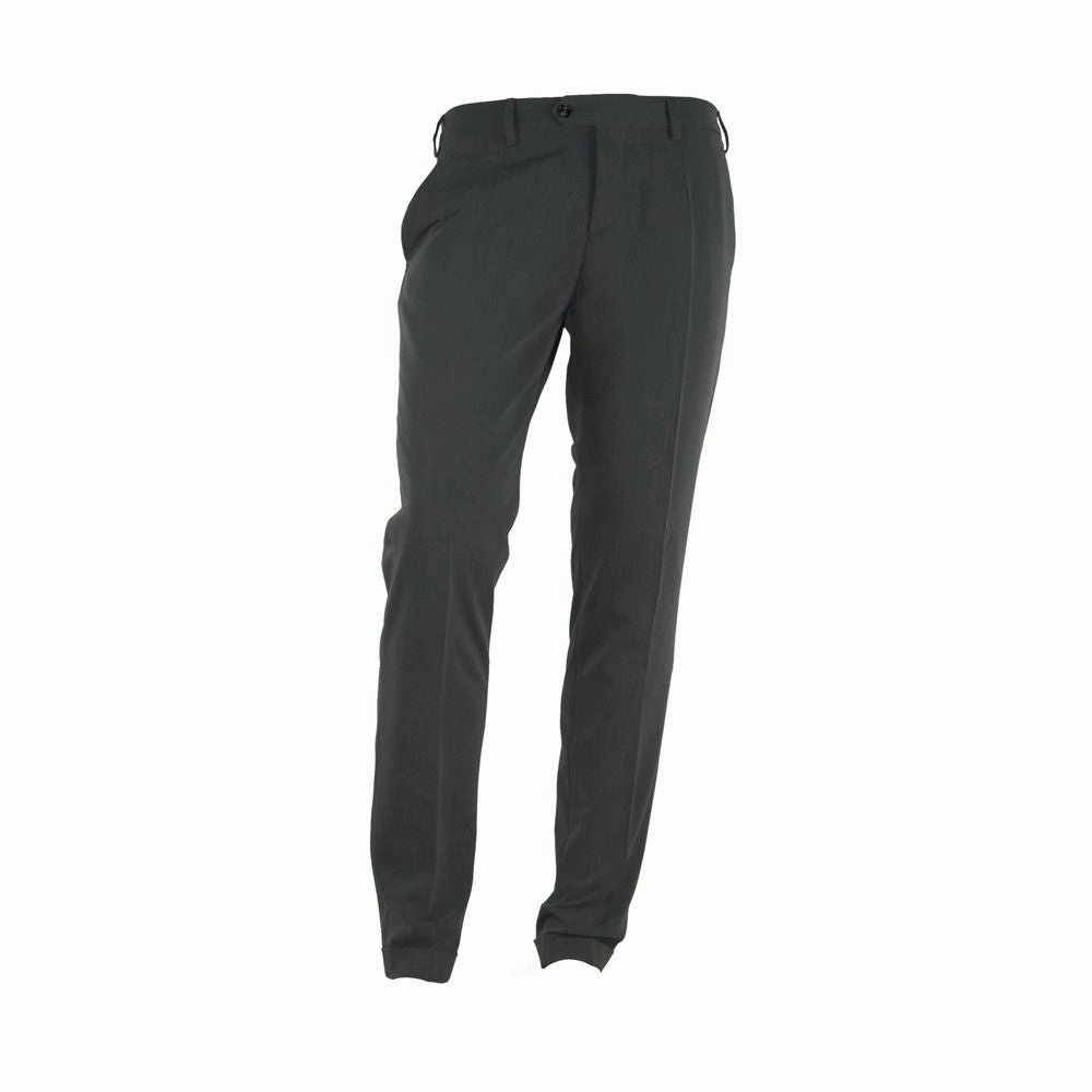 Strong Stitch Made in Italy Elegant Italian  Trousers for Men's Men