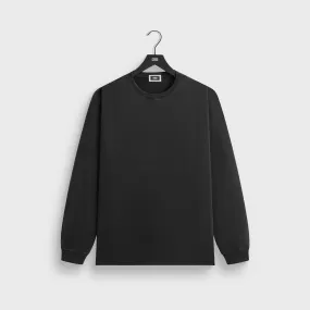 Kith Long Sleeve Vintage Tee - Black Minimal Fashion Sleep
