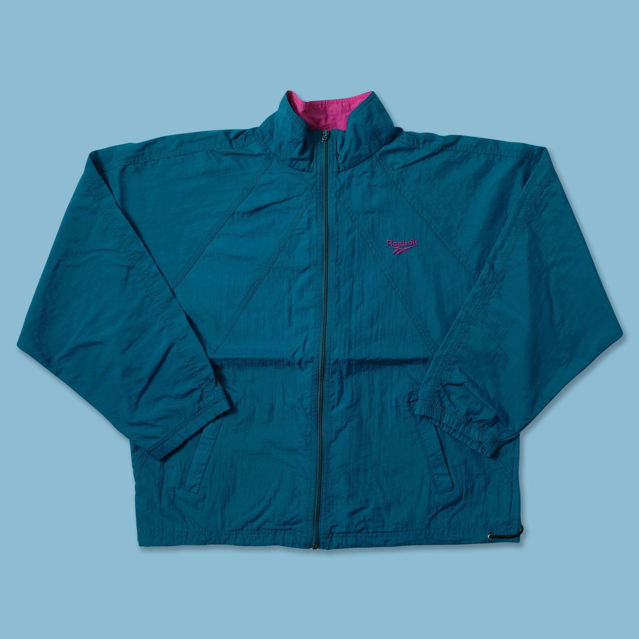 Vintage Reebok Track Jacket Medium EcoFriendlyInsulation Versatile Style