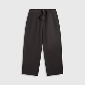 Moisture Wicking Fabric AntiStaticFinish Maharishi 6081 Hemp Pleated Track Pants - Black