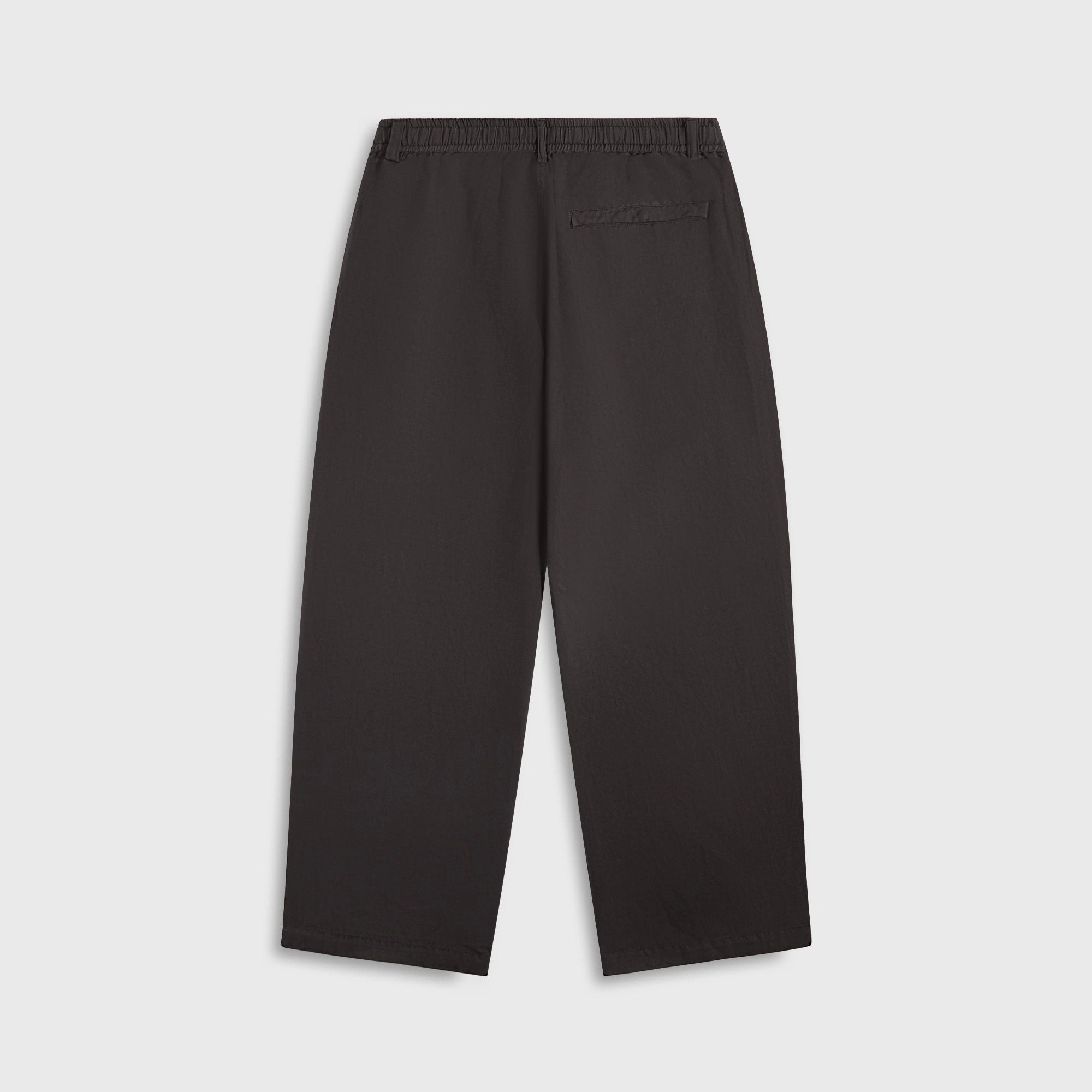 Adjustable Drawcord Adjustable Waist Maharishi 6081 Hemp Pleated Track Pants - Black