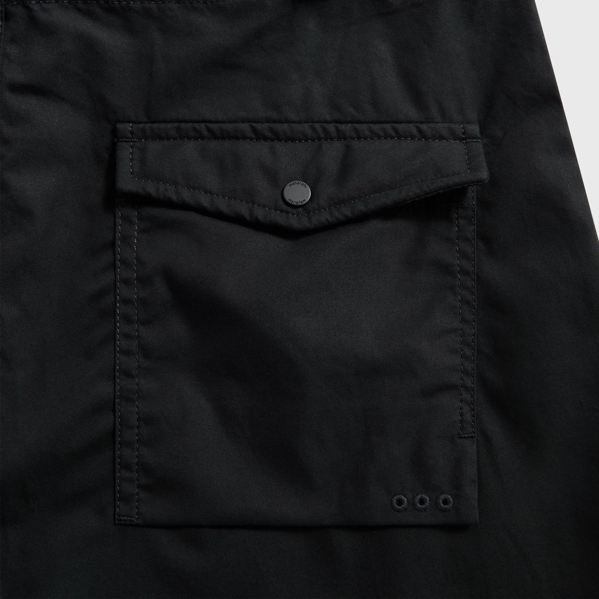 Maharishi Original Snopants Loose Fit - Black Elastic Free Cuffs