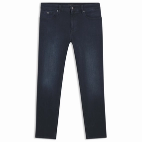 Maine regular-fit jeans in blue knitted denim Stain Release Finish Outdoor Fashion