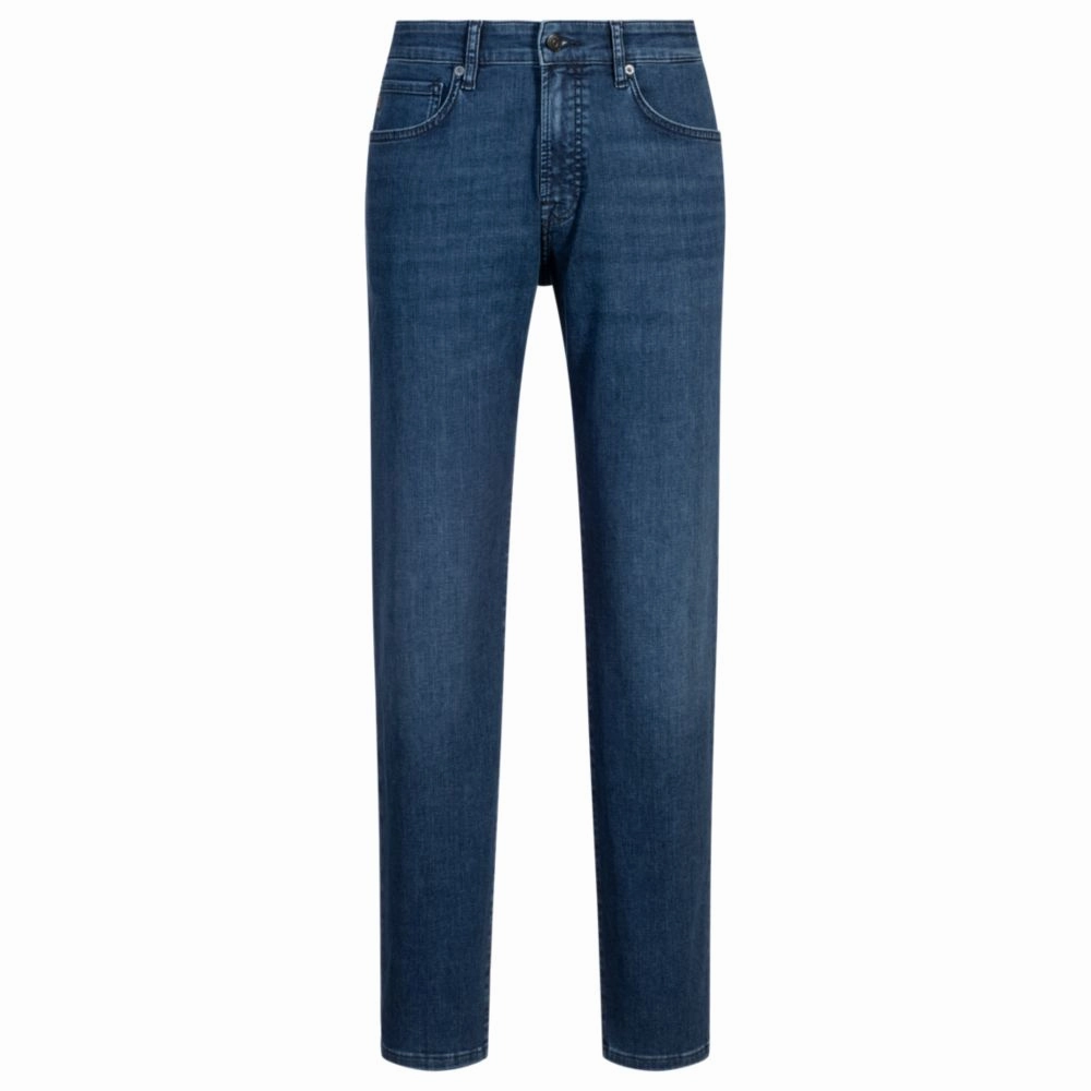 Trend Setter Chill Outfit Maine regular-fit jeans in blue soft-motion denim