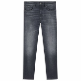 Multi Pocket Utility Maine regular-fit jeans in gray Italian denim