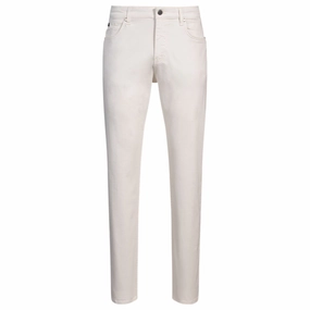 Holiday Vibes Work Ready Water Efficient Wash Process Maine regular-fit jeans in white thermoregulating denim