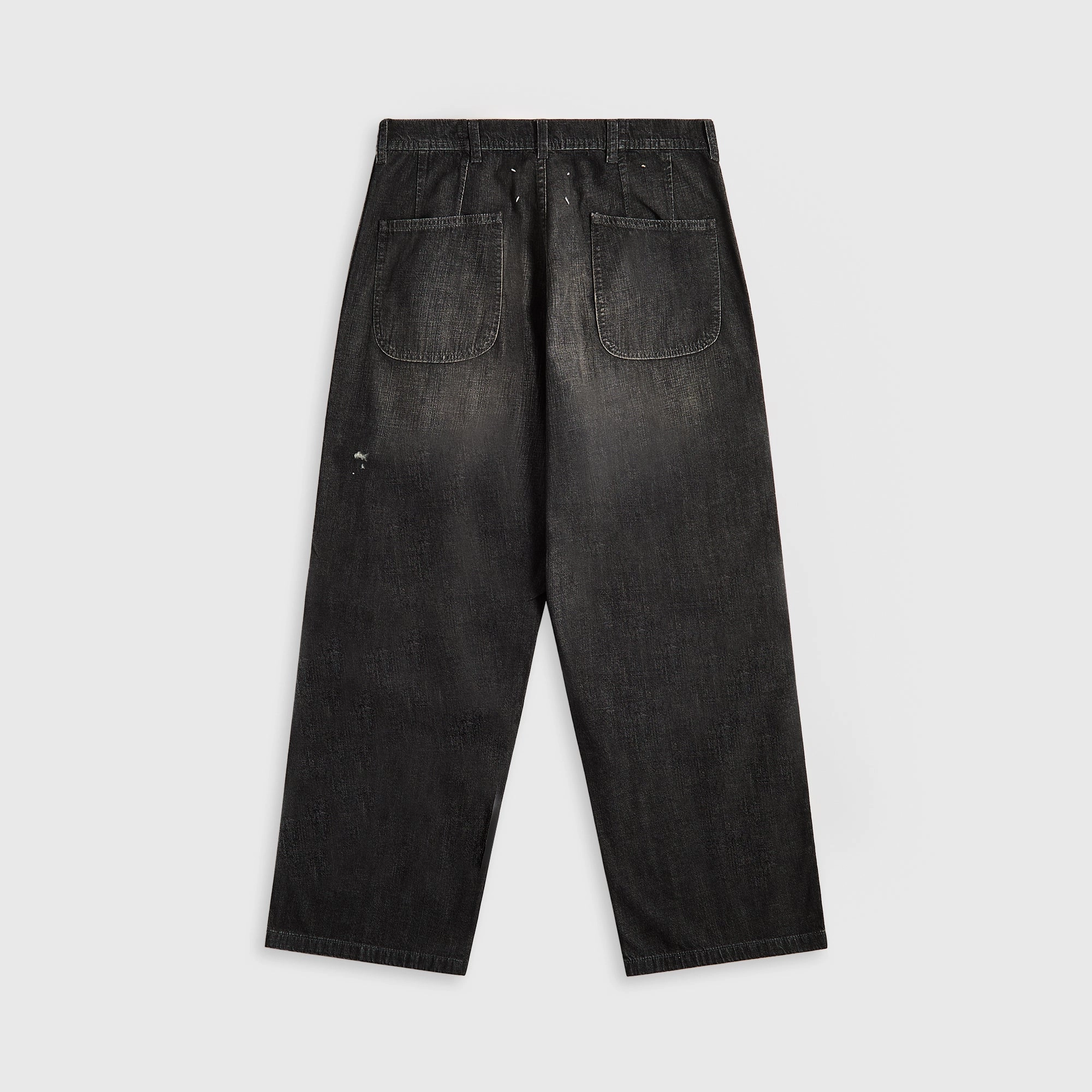 Ultra Soft Blend Quick Access Zippers Maison Margiela Pants - Black