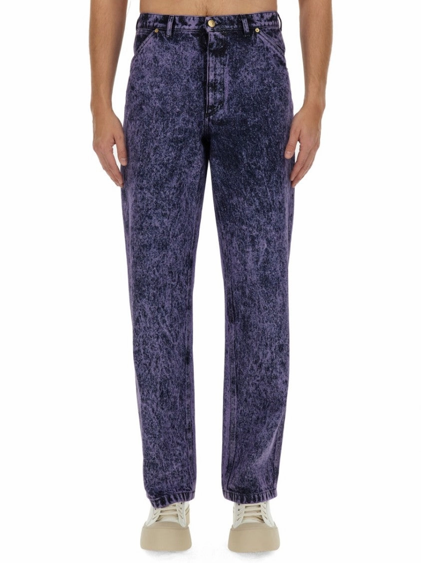 Marbled Effect Jeans Modern Traveler Gear Sunny Vibes
