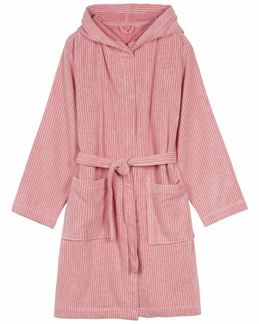 Marimekko Ilta Hooded Bathrobe Layered Texture