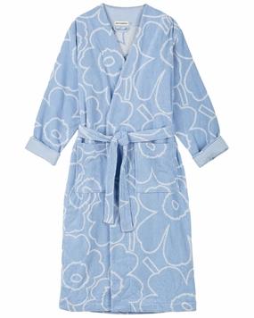 Marimekko Piirto Unikko Bath Robe Durable Reinforced Edging
