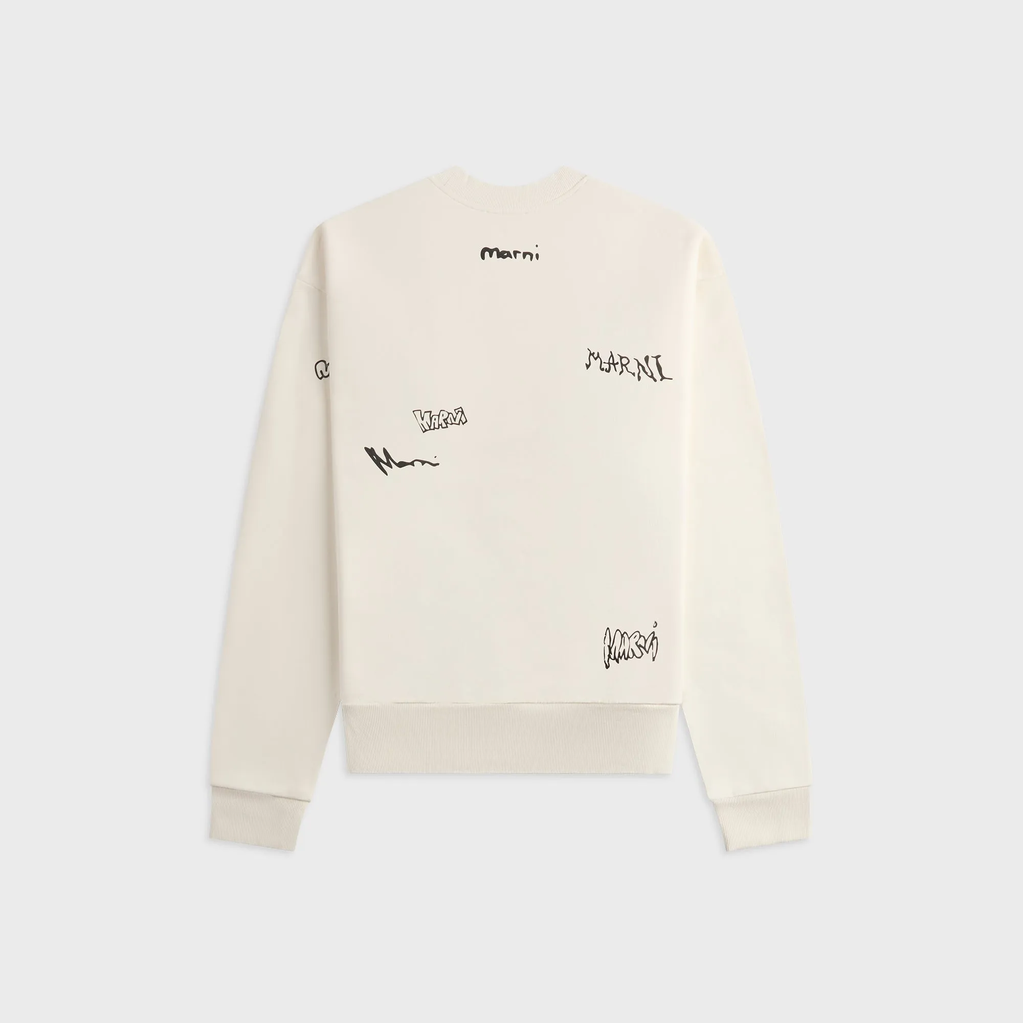 Versatile Piece Marni Long Sleeve Sweatshirt - Natural White