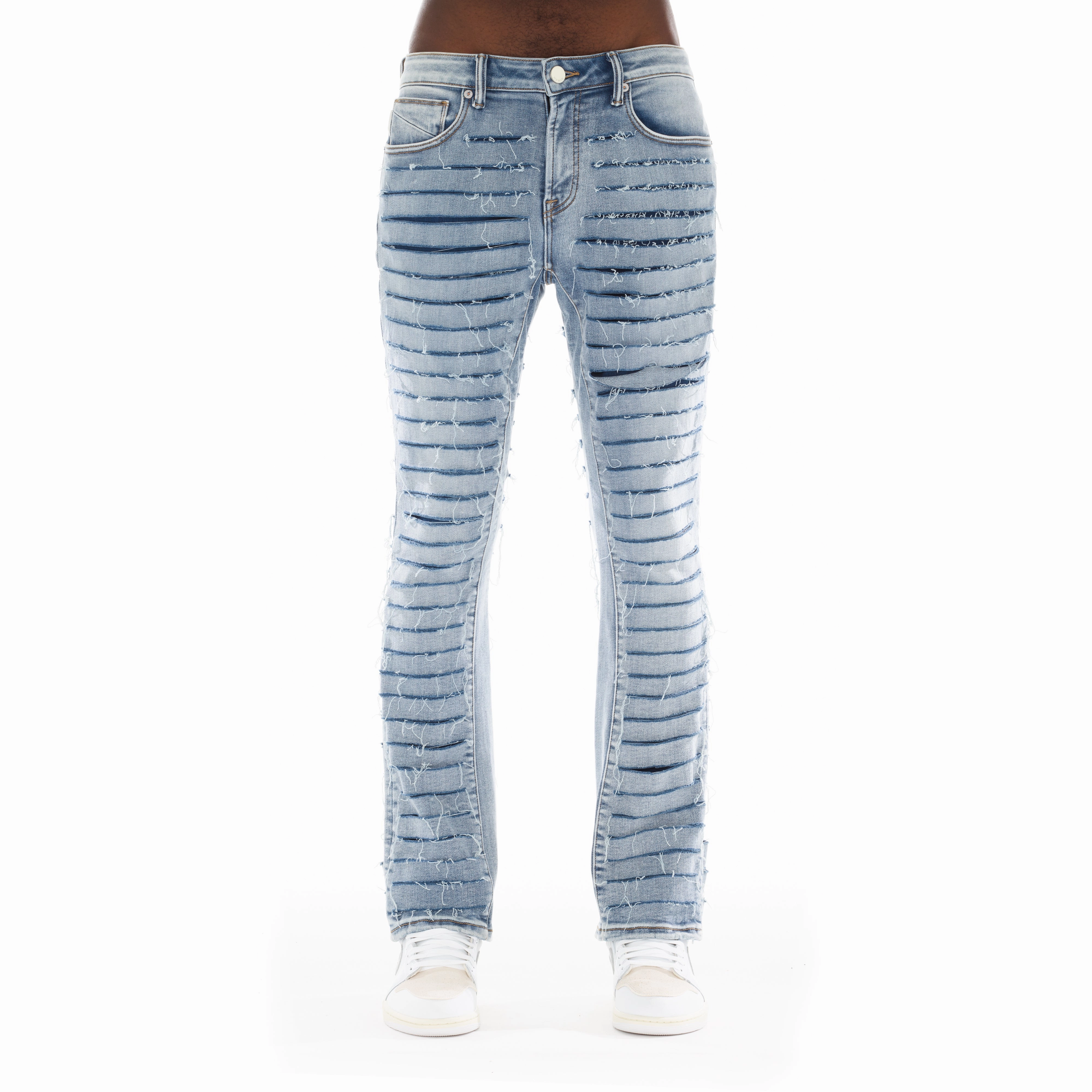 Couple Look Elegant Summer Vibes Stylish Fit Mars Bootcut In Bleach