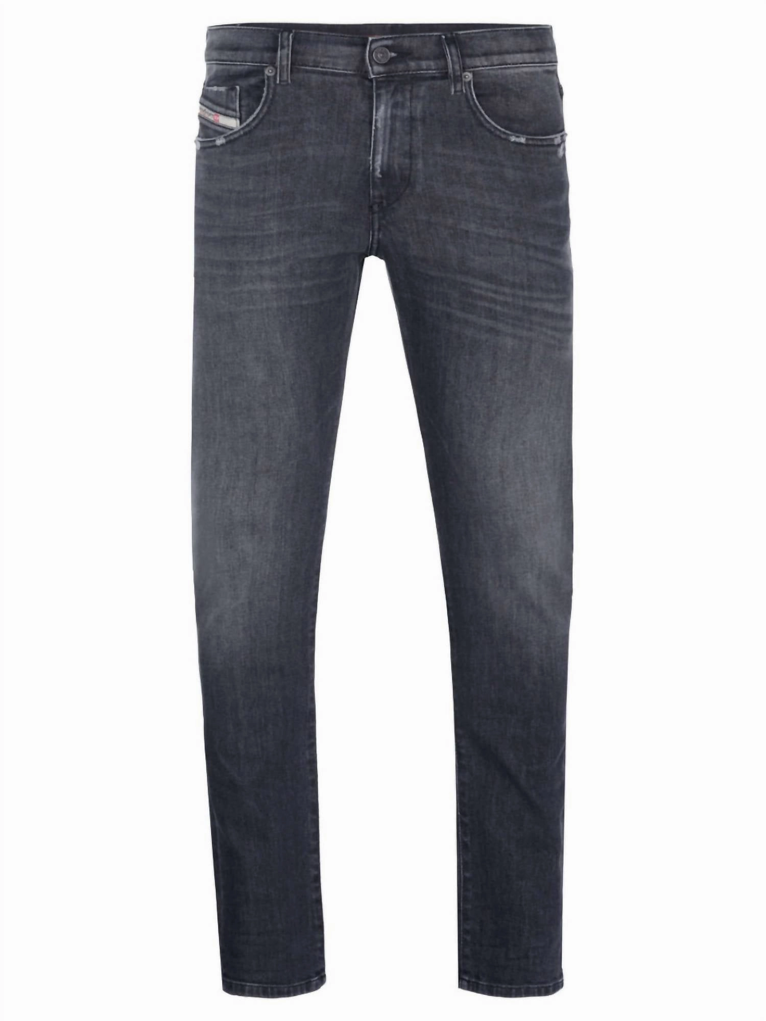 Men's D-Strukt Slim Fit Denim Jeans In Dark Grey Stylish Vibes