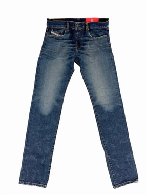 Men's D-Strukt Slim-Fit Stretch Denim Jeans In Blue Essential Wear