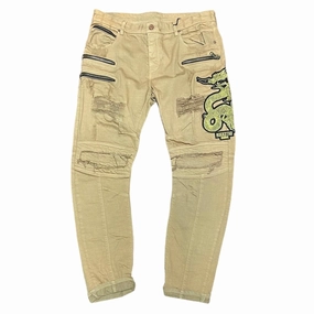 Men's Davon Jeans In Beige Casual Street
