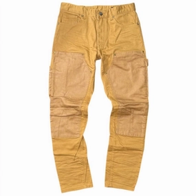 Casual Smart Casual Unisex Wear Closet Must Men's Easy Slim Fit Jeans In Khaki