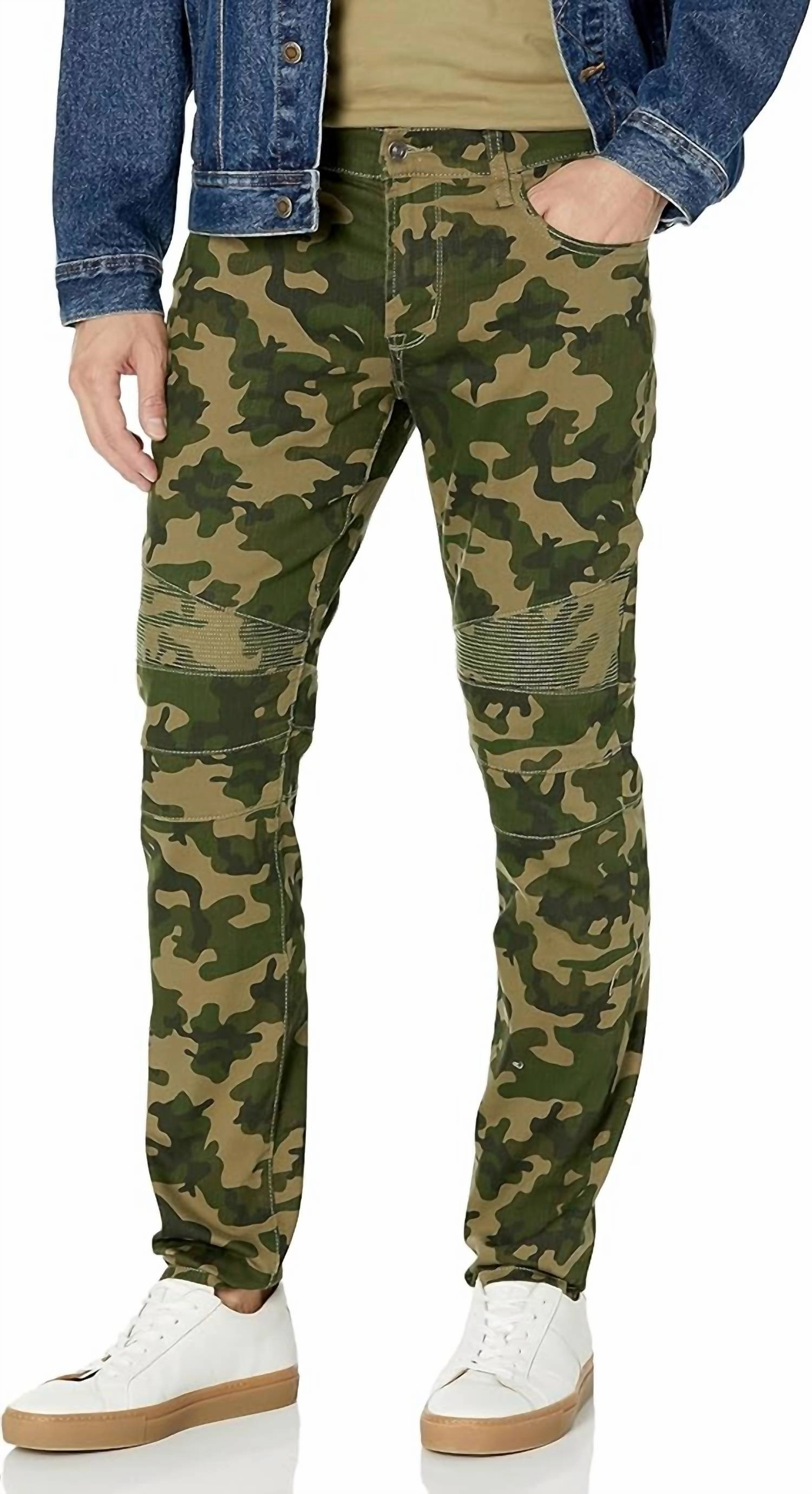 Men's Ethan Biker Skinny Jean In Deep Soul Party Look Sunny Vibes Couple Look