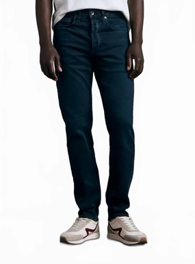 Men's Fit Authentic Stretch Pants In Bayview Eco Conscious Denim