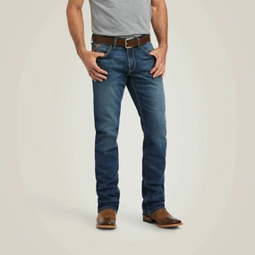Affordable Durable Men's M5 Straight Stretch Madera Stackable Straight Leg Jean - Length 44" In Heath