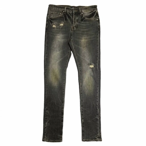 Popular Style Men's Mcqueen 5 Slim Fit Jean In Smoke Black