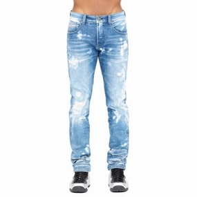 Quick Drying Fabric Urban Mood Men's Rocker Premium Stretch Jeans In Dune
