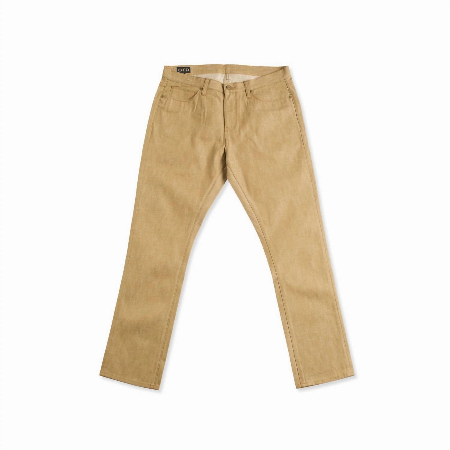 Men's Slim Jeans In Whiskey Articulated Knee Shape Universal Look