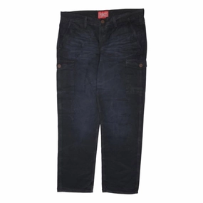Quick Match Men's Straight Fit Jean In Black
