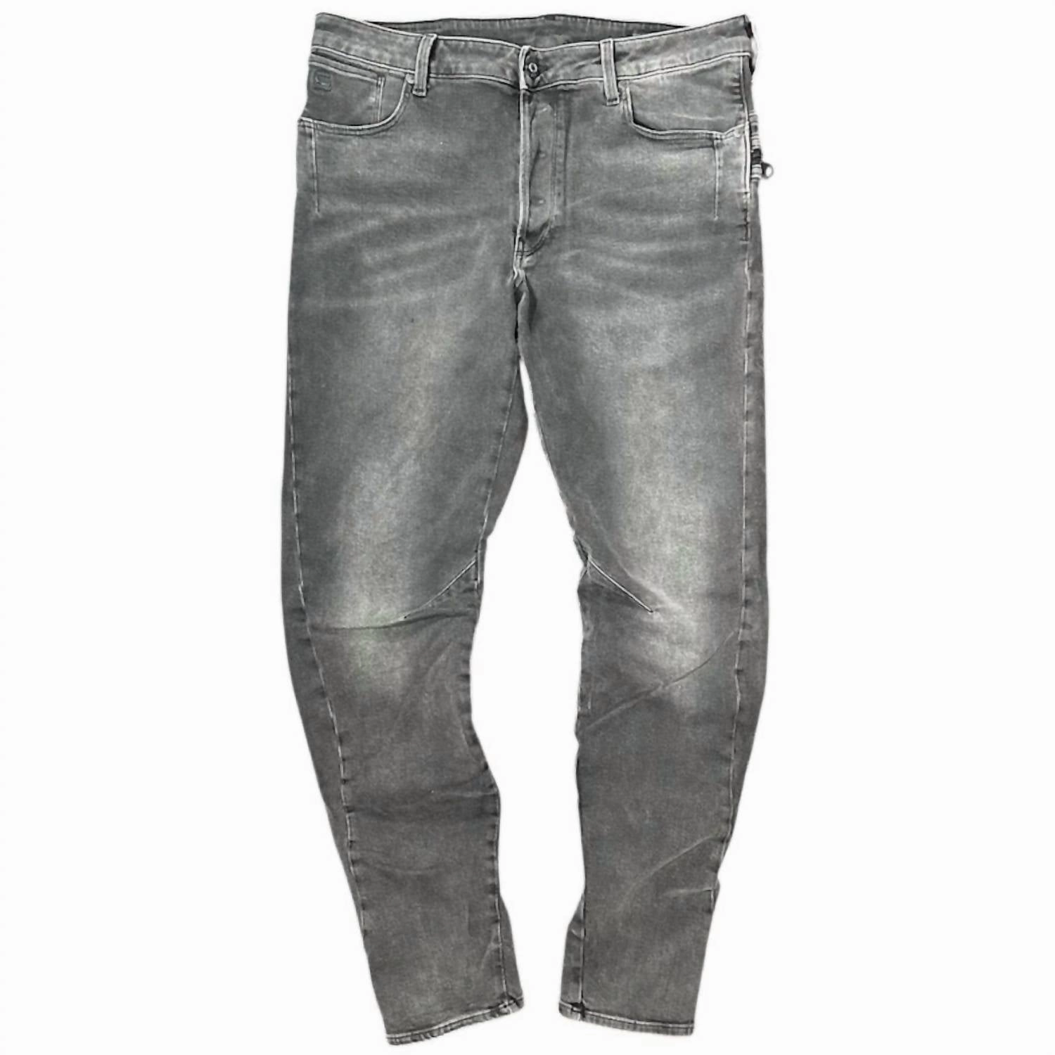 Men's Tobog Jeans In Grey Distressed Detailing Eco Friendly Fashion Lover Morning Stroll