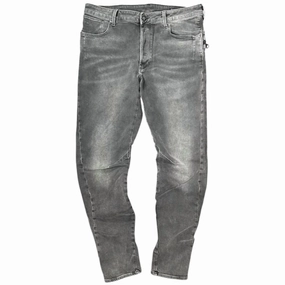 Men's Tobog Jeans In Grey Distressed Detailing Eco Friendly Fashion Lover Morning Stroll
