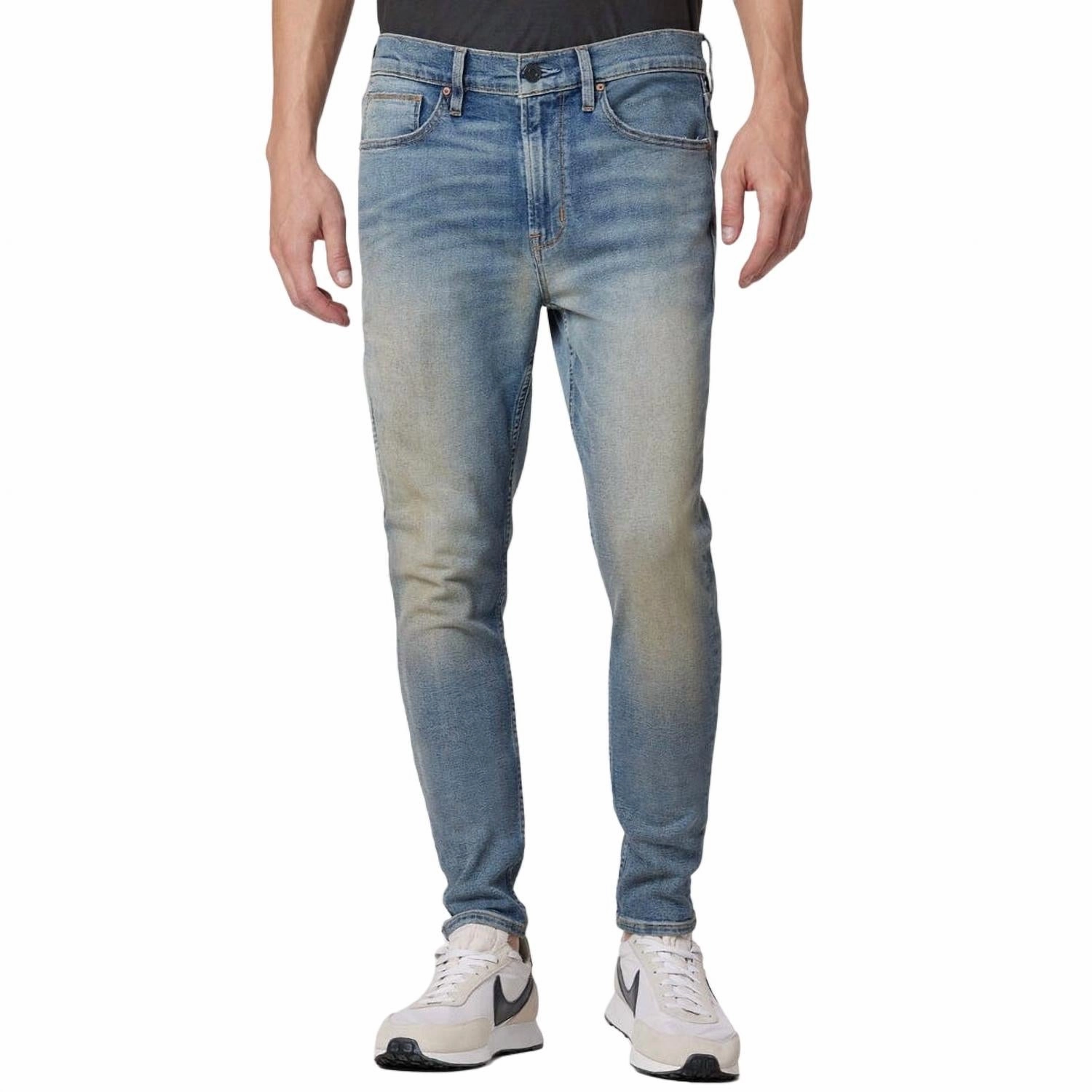 Versatile Everyday Wear Men's Zack Side Zip Skinny Jean In Neo