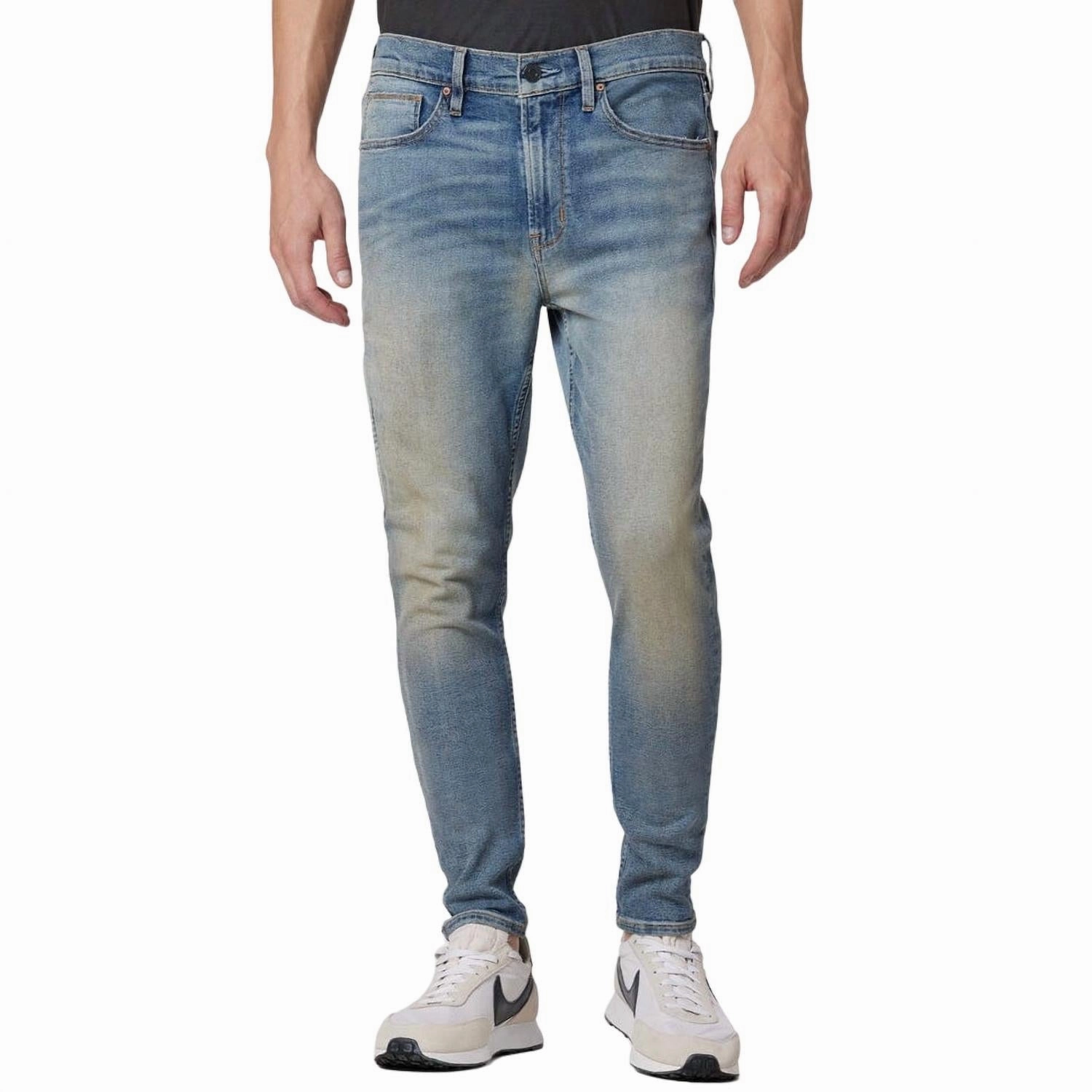 Men's Zack Side Zip Skinny Jean In Neo Family Style Elegant Low Impact Dye