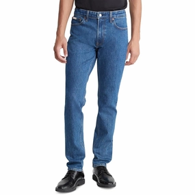 Casual Comfort Smooth Comfort Mens Stretch Denim Straight Leg Jeans