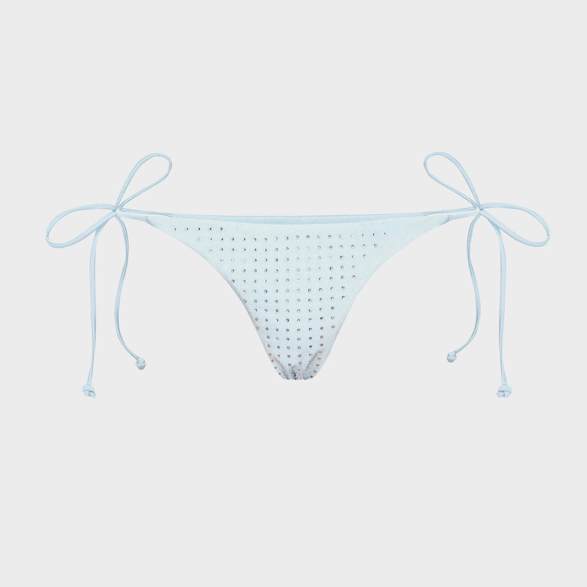 colorfast Versatile Closure Miaou Kauai Bikini Bottom - Baby Blue