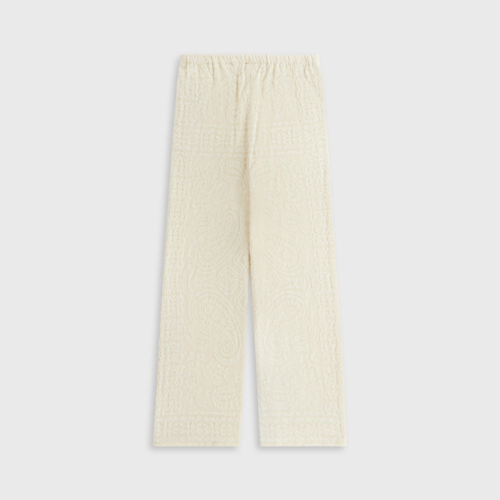 Kith Women Ida Paisley Gauze Pant - Waffle Relaxed Comfort