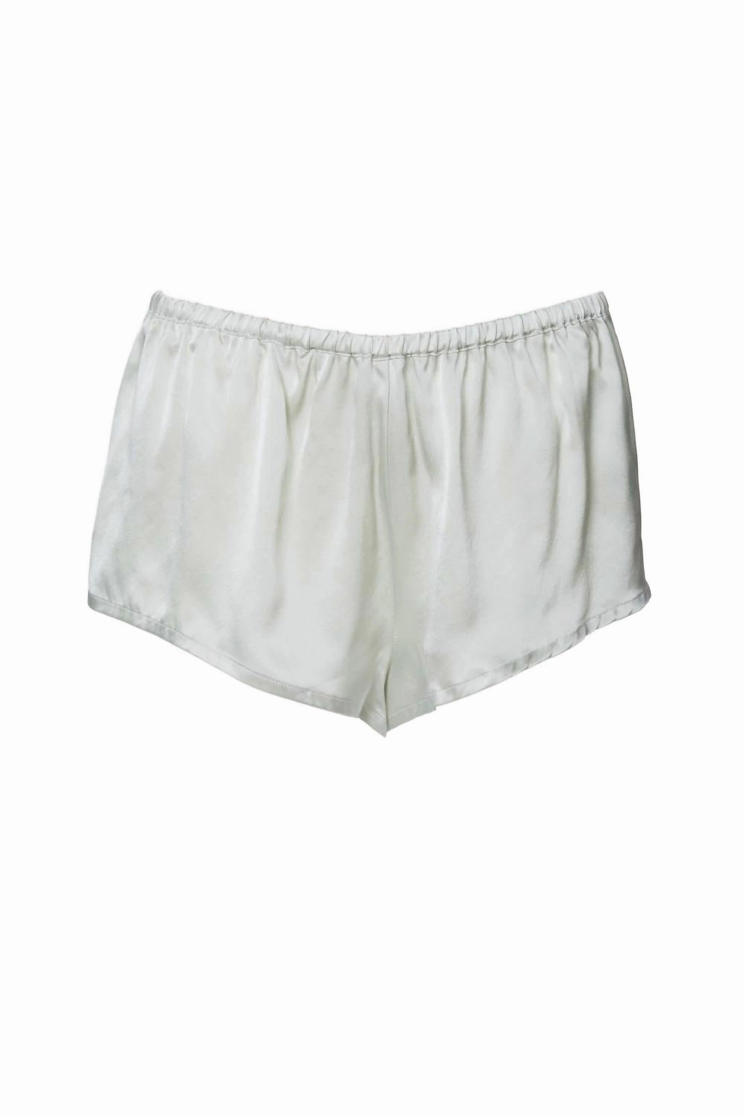 Venice Short In Mint Crew Neckline