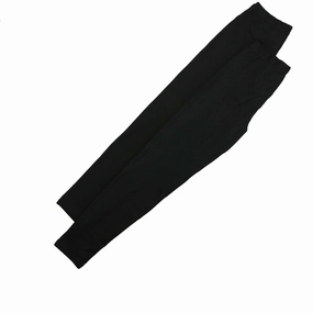 Abrasion Resistant Material Mightly Girls Black Leggings