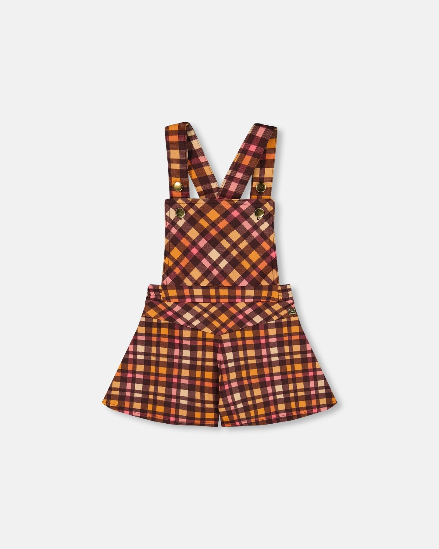 SecureCargoPockets Milano Shortall Plaid Magenta And Brown